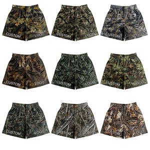 High Quality Retro <b>Camo</b> Sublimation Mesh Polyester <b>Men's</b> <b>Shorts</b> Custom Logo Casual Sports Mesh <b>Shorts</b> - Product Image 5