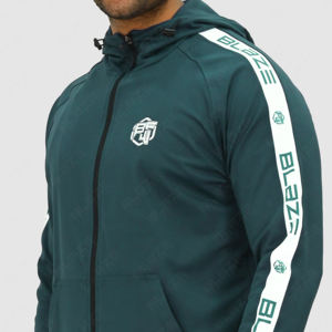 Profesional personalizado hombres gimnasio chándal al por mayor de alta calidad Slim Fit chándales con paneles de contraste - Product Image 5