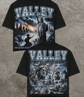 T-shirt pour hommes et femmes, t-shirt de qualité supérieure, respirant, impression vibrante, tissu en polyester et coton, qualité supérieure
