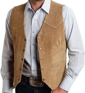 Gilet de cowboy en daim Garcia Canyon - Product Image 1