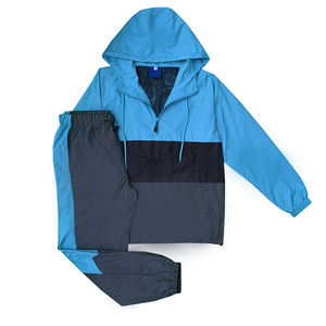 ชุดวอร์มผู้ชายไซส์ใหญ่แบบ 2 ชิ้น แจ็คเก็ตและกางเกงขายาว คุณภาพสูง บริการ OEM พิมพ์ลายได้ - Product Image 1