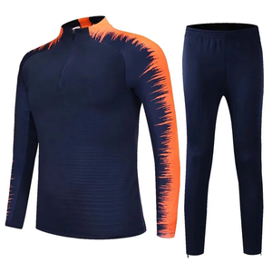 2025 adultes unisexe maillots de Football ensembles Kits de Football vestes de course entraînement sportif survêtement uniformes 100% Polyester séchage rapide - Product Image 1