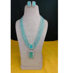 Ensemble de collier en zircon en laiton majestueux de luxe bijoux étincelle royale pour cadeau d'anniversaire de fiançailles de fête de mariage - Product Image 1