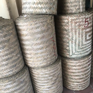 Bao Tram Anh Vietnam Supplier's Decorative Woven Bamboo and Rattan <b>Mats</b> Interior <b>Roll</b> Agriculture Products - Product Image 1