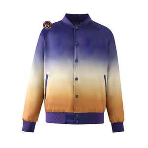 Venta al por mayor Omega bordado fraternidad hombres satén Varsity chaqueta | Fraternidad bordada hombres Varsity Chaqueta estilo personalizado - Product Image 2