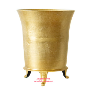 Jarrones Decorativos de Flores Doradas para Mesas de Aluminio, Centros de Mesa para Bodas, Jarrones Decorativos de Lujo para Mesa de Boda - Product Image 6