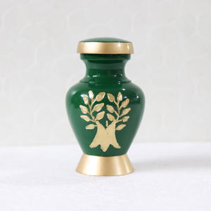 Small Keepsake Cremation <b>Urn</b> for Human Ashes | Mini Funeral <b>Urn</b> for <b>Pet</b> or Human Funeral Ashes Mini <b>Casket</b> by India - Product Image 6