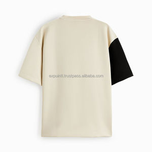 Personalizado 100% algodón de alta calidad más tamaño Oversize cuello redondo pulóver sudadera para hombres diseño de hombro caído - Product Image 5