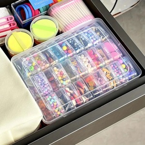Cajas Organizadoras Transparentes, Paquete de 30, Mini Cajas Plegables para Almacenamiento de Cuentas, Joyería, Manualidades, Suministros de Belleza, Contenedor de Exhibición, Caja para Piezas - Product Image 2
