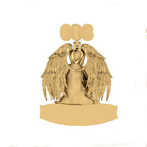 Premium 10K Or Moissanite Pendentif Charme E Couleur Ronde Brillant Coupe VVS2 Exquis Moderne De Luxe En Gros Hip Hop Bijoux - Product Image 2