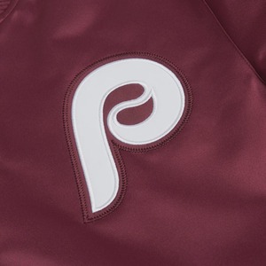 Veste universitaire en satin personnalisée avec nom et logo brodé 2025 vêtements d'extérieur Streetwear à vente chaude - Product Image 2