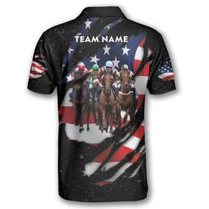 Stylish Equestrian Polo TShirt Short Sleeve Quick Dry Breathable Fabric <b>Riding</b> Top for Competition Training and Casual <b>Outings</b> - Product Image 6