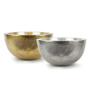 Ensaladera de fruta pulida ecológica de Metal de diseño exclusivo, tamaños personalizados, mesa de cena moderna, servicio de comida decorativo - Product Image 4