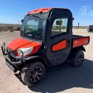 รถอเนกประสงค์สำหรับฟาร์ม4WD Kubota RTV-X1100 C พร้อมด้านข้างสำหรับรถมอเตอร์ไซค์และรถพ่วงเอทีวี