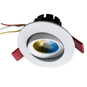 Benory 24V 8W DALI DALI DALI KNX Loxone Tree PWM CASAMBI Control4 Tuya Wifi 2000-6000K Dual White Smart Home incasso Spot Led - Product Image 1