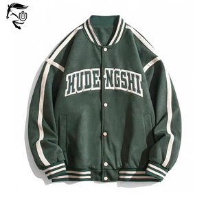 2024 unisexe Vintage Bomber Fleeger veste Baseball Outwear personnaliser col rond pour hommes et Frauen Streetwear Style veste hommes - Product Image 2