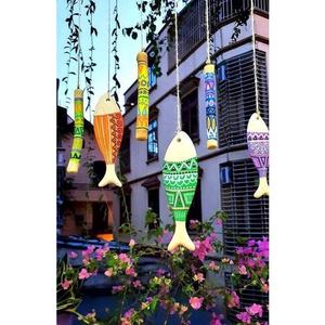 Figurines de poissons en bois écologiques, poisson sculpté à la main pour la vente au détail et la décoration intérieure - Product Image 6