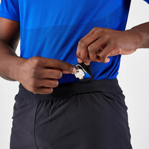 Shorts de sport pour hommes en polyester respirant, anti-froissement, séchage rapide, décontractés, pour la course à pied, la salle de sport, la remise en forme - Product Image 6