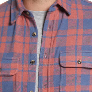 Camisas de Franela con Logotipo Personalizado, Camisa de Franela Hecha a Medida, Camisa de Franela de Talla Personalizada a Precio de Mayoreo - Product Image 2