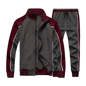 Chándal de poliéster polar transpirable de talla grande de invierno para hombre para ropa deportiva-Venta al por mayor de alta calidad - Product Image 5
