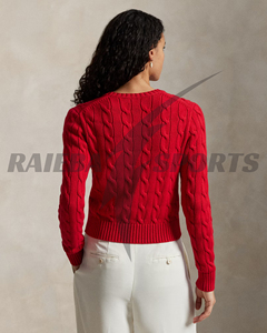 Pull décontracté d'hiver de qualité supérieure fabriqué par le fabricant, col personnalisé, 100% laine, anti-boulochage, boutonné devant, respirant - Product Image 4