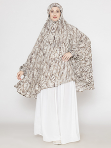 Hot Selling New Design <b>Womens</b> <b>Muslim</b> <b>Dresses</b> Floral Print Full Namaz Makhna Available at Wholesale Price From India - Product Image 5