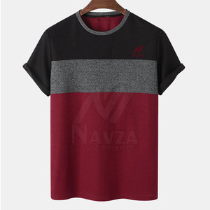 Camiseta de Moda 2026, Diseño Moderno, Corte Holgado, Cuello Redondo, 100% Algodón, Estampada en Diferentes Colores para Hombre - Product Image 1