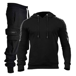 Chándal de Forro Polar con Capucha para Hombre, con Logotipo Personalizado, Ropa Deportiva para Gimnasio y Ropa Urbana, con Tallas Personalizadas - Product Image 1
