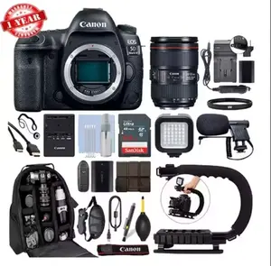 Above 2024 BEST QUALITY D850 FX D7500 DSLR Camera with 24-120mm f/4G AF-S ED VR Lens+ 64GB Pro With Extra Accessories