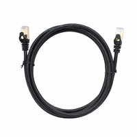 Kabel Ethernet Profinet XXD Industrial M12 ke RJ45 Cat6 Hijau dengan Selubung PUR IP67 Tahan Air 8 Pin Kabel Patch Terproteksi Bersertifikasi CE