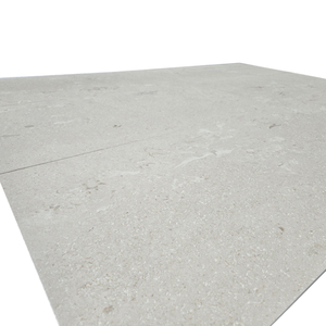 Revêtement mural en pierre calcaire beige fossile brossée, pavés pour piscine, environ 20x20cm, durables pour l'extérieur, allées de jardin, fabriqués en Turquie - Product Image 1