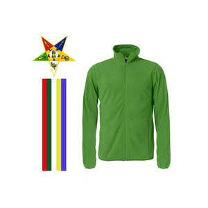 Logo personnalisé High Street Style Broderie Col Montant Denim Avant Arrière OES Veste avec Zip Intégral Veristy pour Hommes - Product Image 4