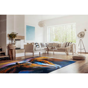 Alfombra de regalo para amantes de los caballos, alfombra estampada, fácil de limpiar, regalo para el hogar, alfombra fina no tejida - Product Image 2