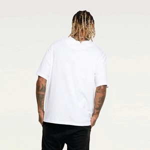 T-shirt surdimensionné vierge à épaules tombantes personnalisé poids lourd 250 gsm rue 100 coton t-shirt vintage pour hommes lavé à l'acide vente en gros - Product Image 2