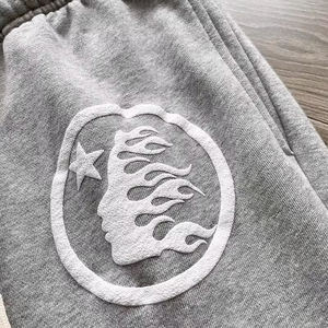 กางเกงขาบานสำหรับผู้ชายกางเกงขาบานผ้าฝ้าย Sweatpants-100 % ขายาวลำลองงาน OEM ตามสั่ง Y2K - Product Image 6