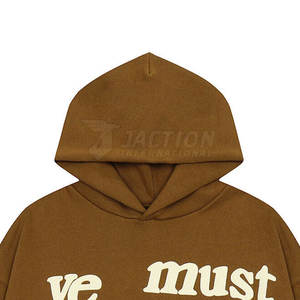 Sudaderas con capucha de impresión de soplo básico con estilo de alta calidad al por mayor Sudaderas con capucha de impresión de soplo básico de nuevo diseño a bajo precio - Product Image 3