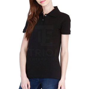 Fabricant pakistanais de polos pour femmes, qualité supérieure, OEM, polos pour femmes sur mesure, prix de gros - Product Image 5