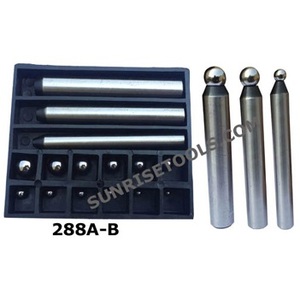 DAPPING PUNCH Juego de 12 herramientas de joyería herramienta de joyería de alta calidad prisma más bajo whosale Hot prise use para herramienta profesional - Product Image 1