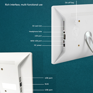 Android 10.1 inch LCD kỹ thuật số biển Table-TOP video quảng cáo hiển thị người chơi treo tường Tablet tất cả trong một màn hình Màn hình - Product Image 2