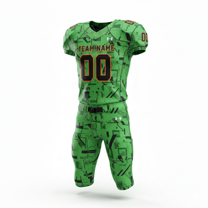 Conjunto de Uniforme de Fútbol Americano Sublimado Personalizado, Camiseta y Pantalones - Product Image 4