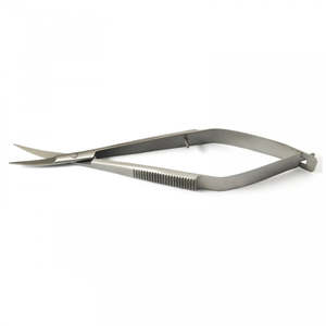 Nuevo YD Super Sharp Acero inoxidable profesional curvo ruso uñas cutícula Micro tijeras manicura por Surgiright Instruments - Product Image 2