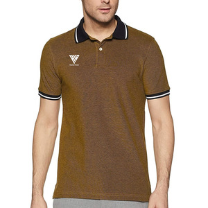 Polos haute performance pour une mode décontractée, couleur unie, usage estival, légers, 100% coton - Product Image 1