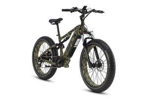 Vélo électrique à suspension intégrale Apex, pneus larges, 1000W, best-seller, prêt pour la livraison - Product Image 3