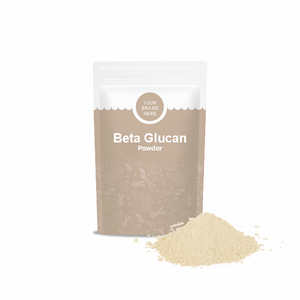 Poudre de bêta-glucane pure de haute qualité | Poudre de suppléments de bêta-glucane pure sans saveur | Non OGM - Product Image 1