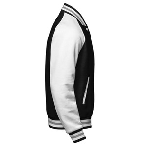 Chaquetas de Hombre con Cierre de Botones, Cosidas a Máquina, Estilo Urbano, de Poliéster, Manga Larga, Estilo Universitario, MOQ Bajo y Asequible - Product Image 4