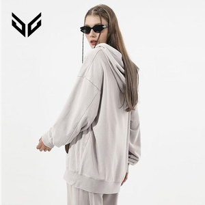 Sweats à capuche et sweat-shirts pour hommes Streetwear Joggers Loose Casual Clothing Sweatshirt and Hoodie Set Hoodies Unisex - Product Image 5