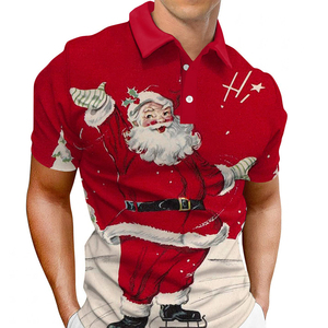 Quick Dry Organic Customize Fabric Breathable Upcoming Unique Color Wear <b>Christmas</b> Casual Microfiber Stuff <b>Shirt</b> <b>T</b>-<b>shirt</b> for <b>Men</b> - Product Image 6