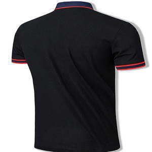 High Performance Custom Latest Slim Clothe <b>Men</b> Professional Fashion Casual Polo Shirts Striped Fabric Decorated with Pattern - Product Image 6