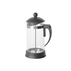 Cilio Coffee Maker Mariella 8 <b>Cups</b> Black Glass French Press Dripper - Product Image 1