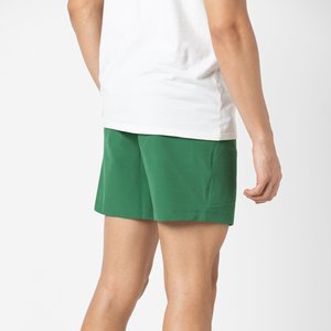 Shorts Bermuda Verts Unis pour Hommes, Taille Élastique, Séchage Rapide, Respirants, Sportifs, Motif Tie-Dye, Poches, Taille Mi-Haute, Non Tissés - Product Image 3